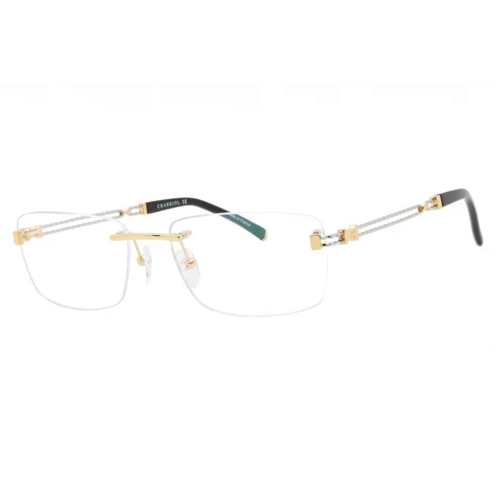 NWT Charriol PC75088-C03 58mm Shiny Gold Eyeglasses